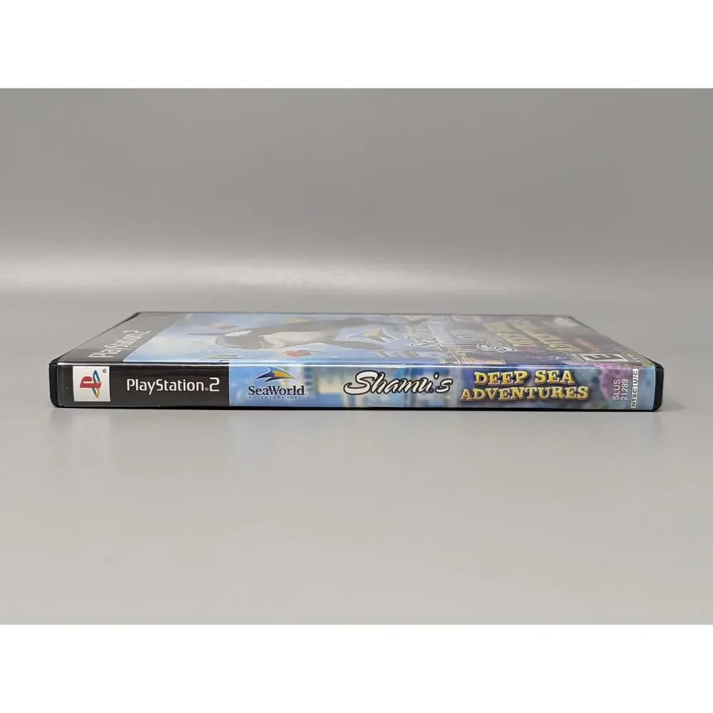 SeaWorld Adventure Park PS2 PlayStation 2 Replacement Case & Manual Only No Game